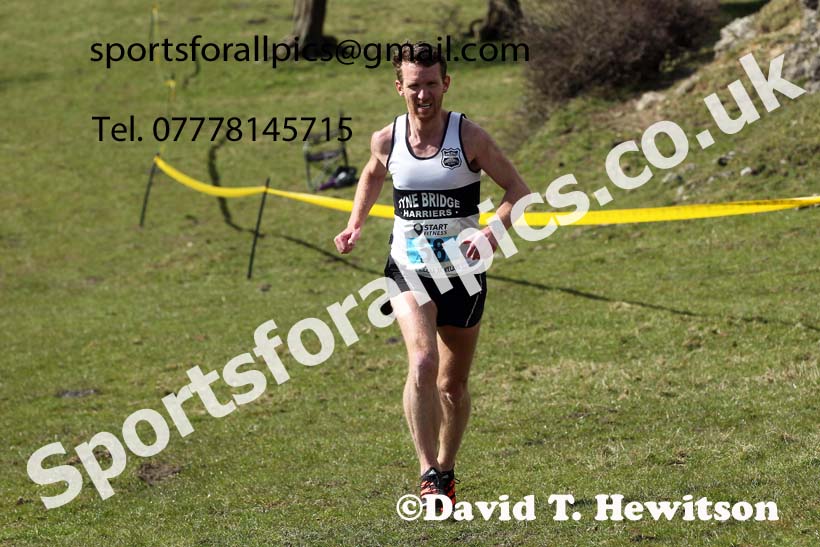 Masters men 2021 NECAA Cross Country Relays, Thornley Farm, Peterlee, Saturday, April 10th. Photo: David T. Hewitson/Sports for All Pics